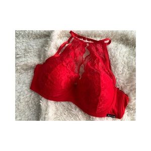 Sexy Lacy Red Bra